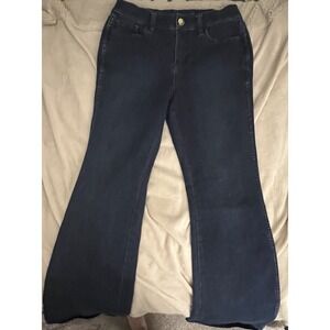 Ryegrass Womens Semi Flare High‎ Waist Jeans Size 10 Dark Wash
